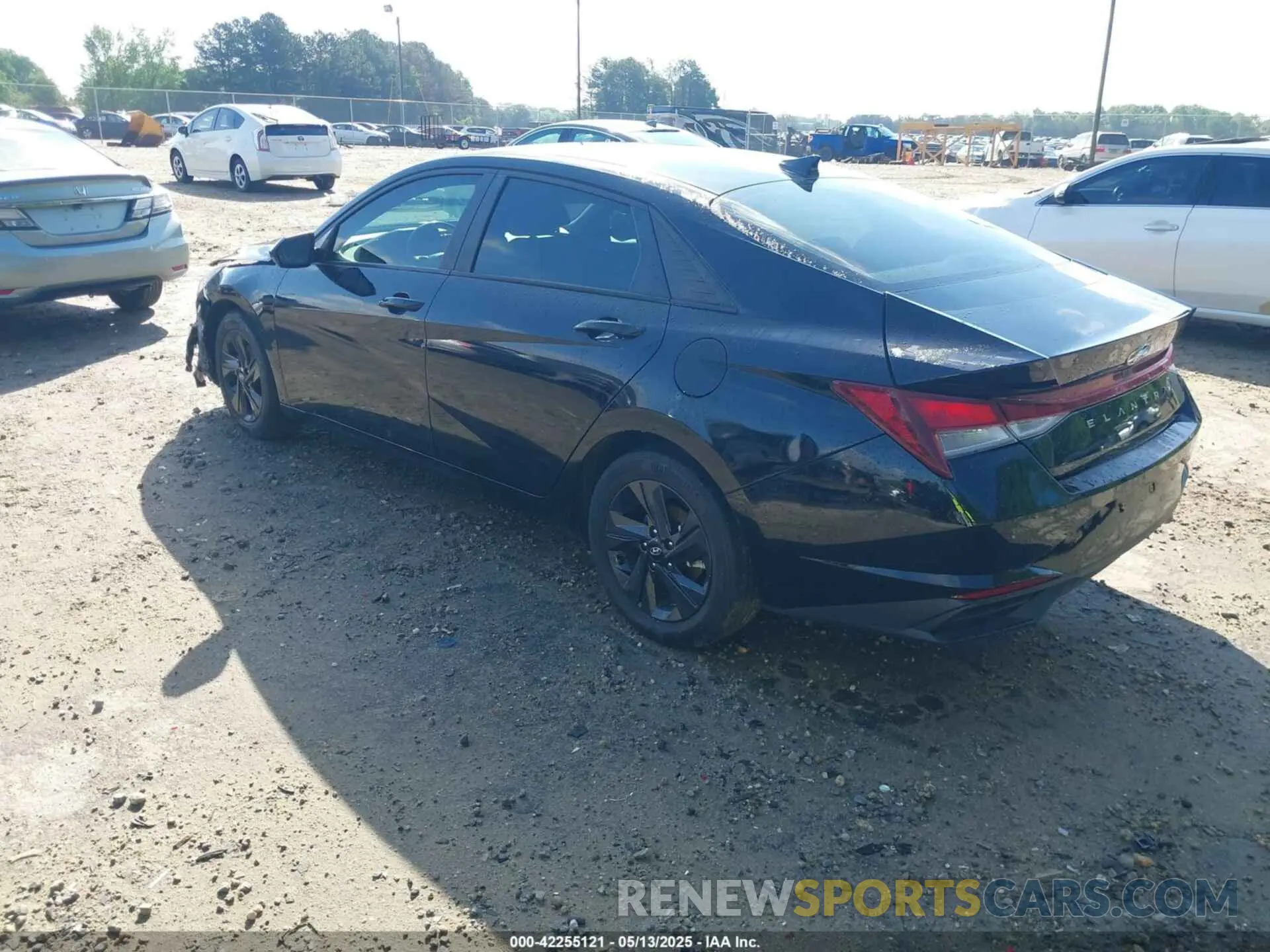 3 Photograph of a damaged car KMHLS4AGXMU212716 HYUNDAI ELANTRA 2021