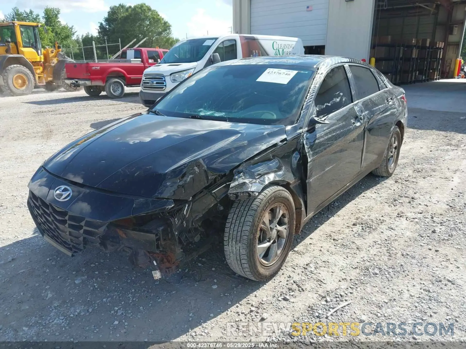 6 Photograph of a damaged car 5NPLL4AG4NH056895 HYUNDAI ELANTRA 2022