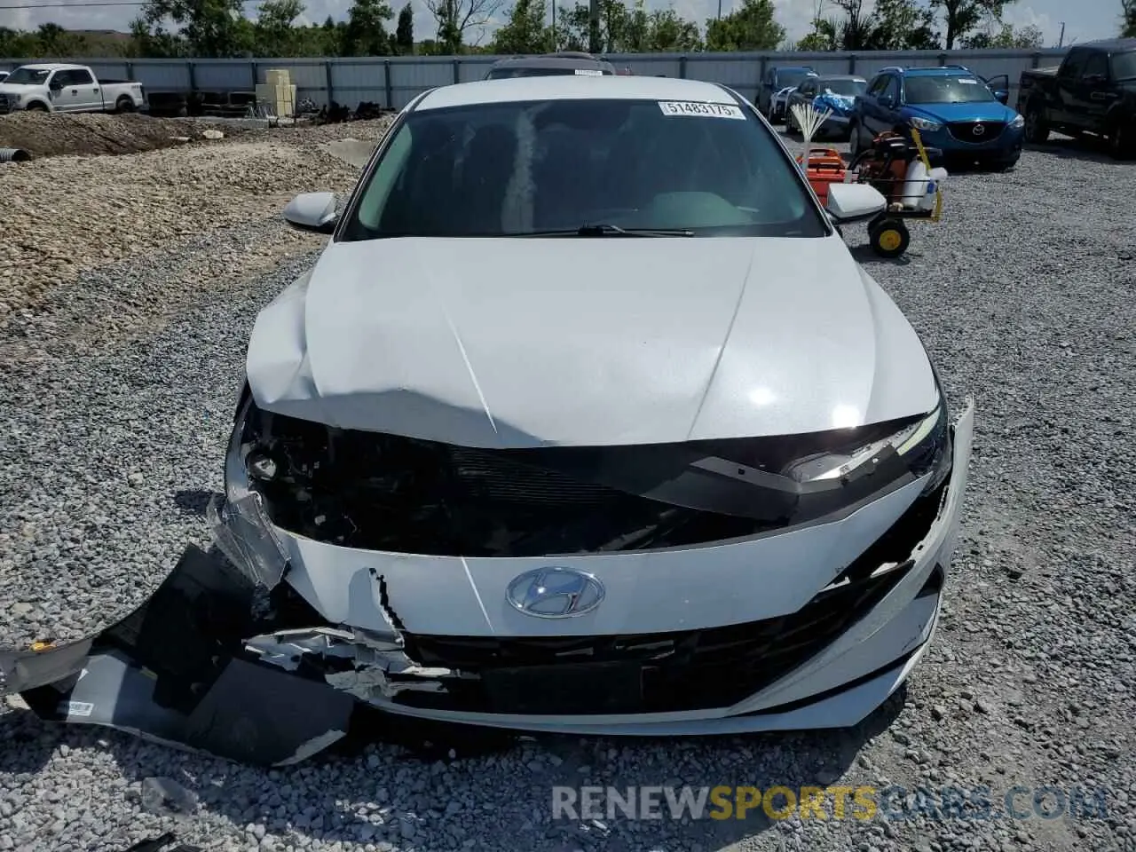 5 Photograph of a damaged car 5NPLL4AG4NH081750 HYUNDAI ELANTRA 2022