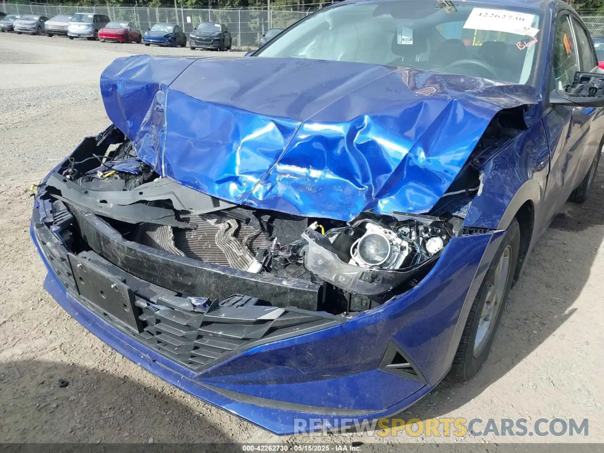 6 Photograph of a damaged car 5NPLL4AG5NH078288 HYUNDAI ELANTRA 2022