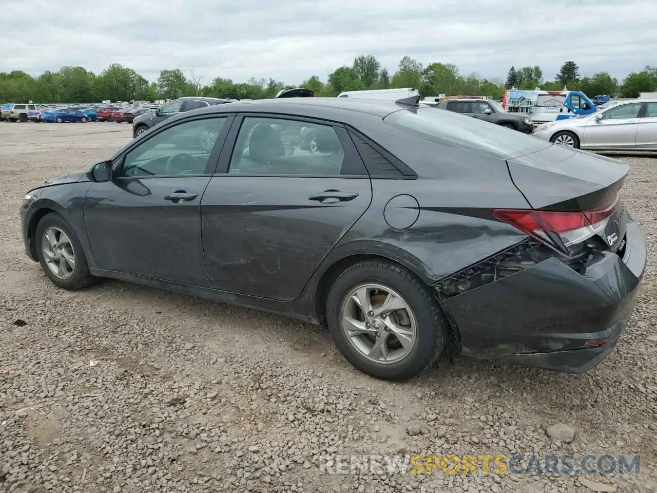 2 Photograph of a damaged car 5NPLL4AG8NH077393 HYUNDAI ELANTRA 2022
