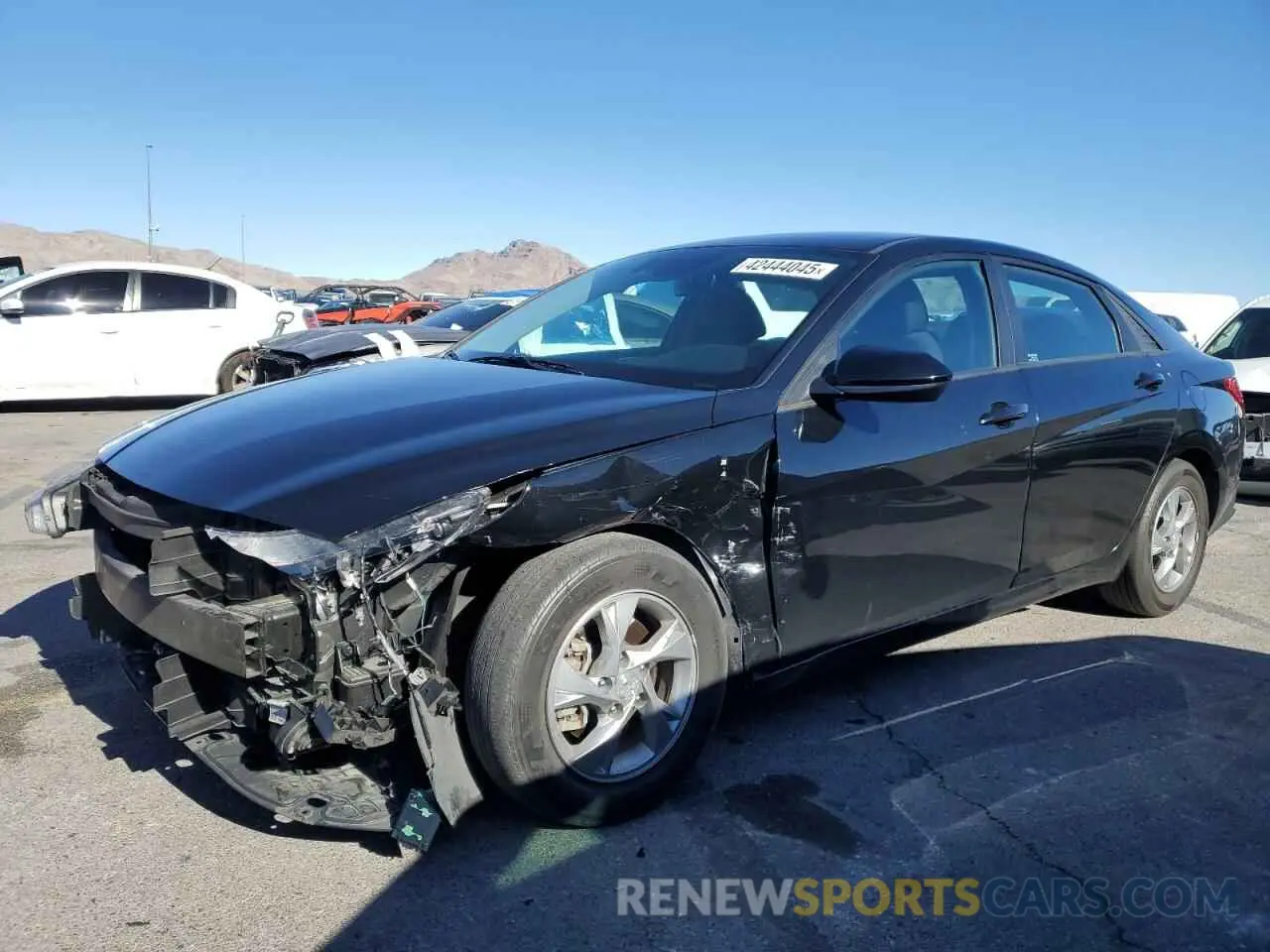 1 Photograph of a damaged car 5NPLL4AG9NH063051 HYUNDAI ELANTRA 2022