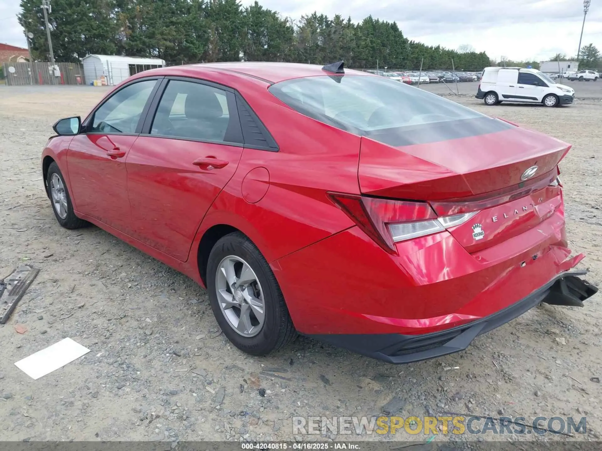 3 Photograph of a damaged car 5NPLL4AGXNH072597 HYUNDAI ELANTRA 2022