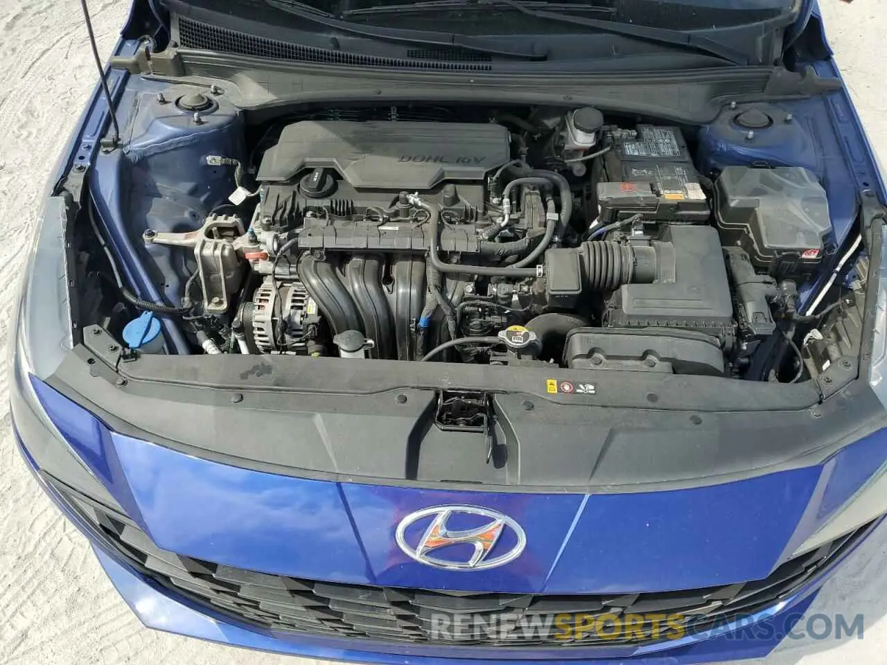 11 Photograph of a damaged car 5NPLL4AGXNH079436 HYUNDAI ELANTRA 2022