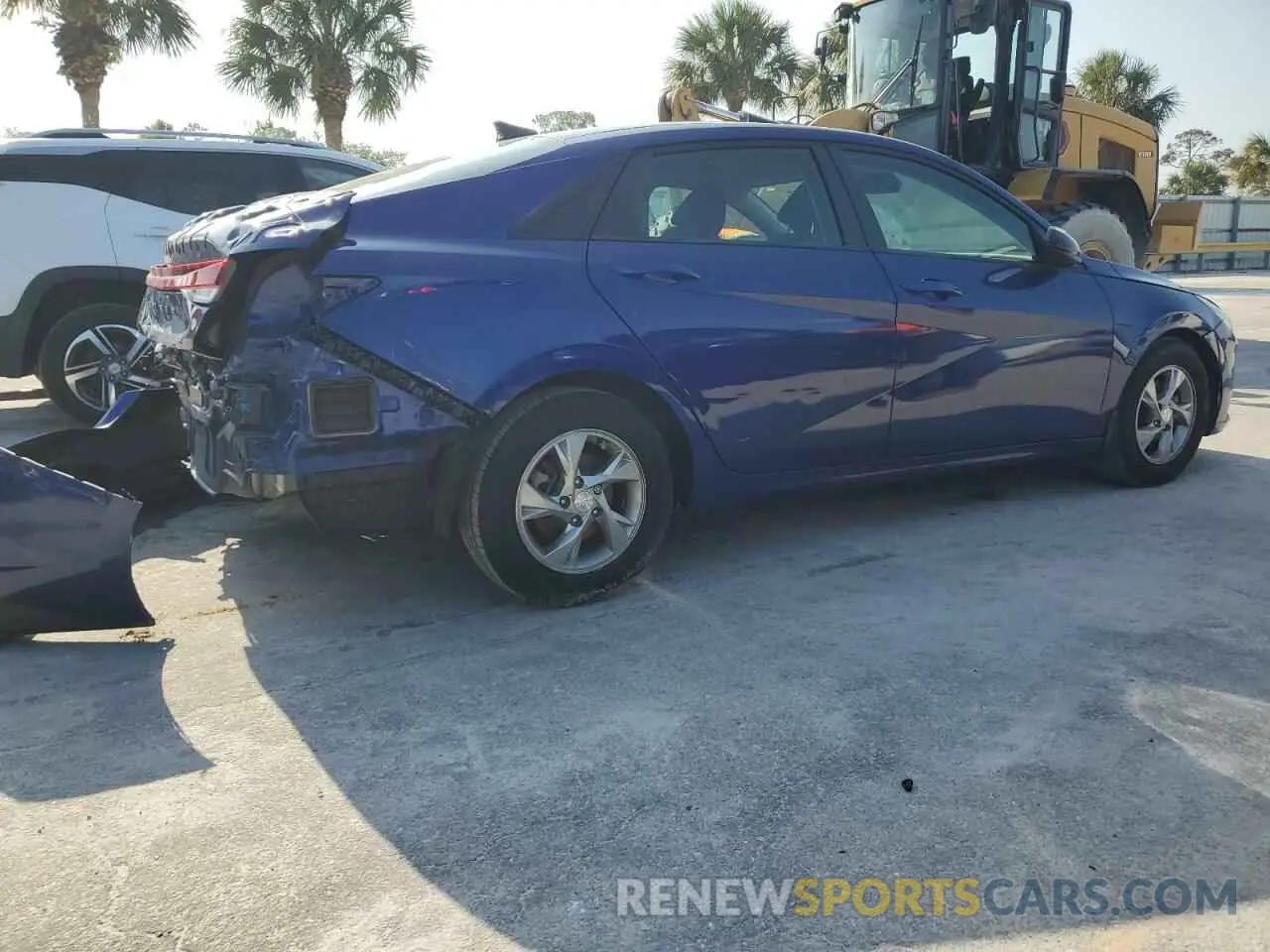 3 Photograph of a damaged car 5NPLL4AGXNH079436 HYUNDAI ELANTRA 2022