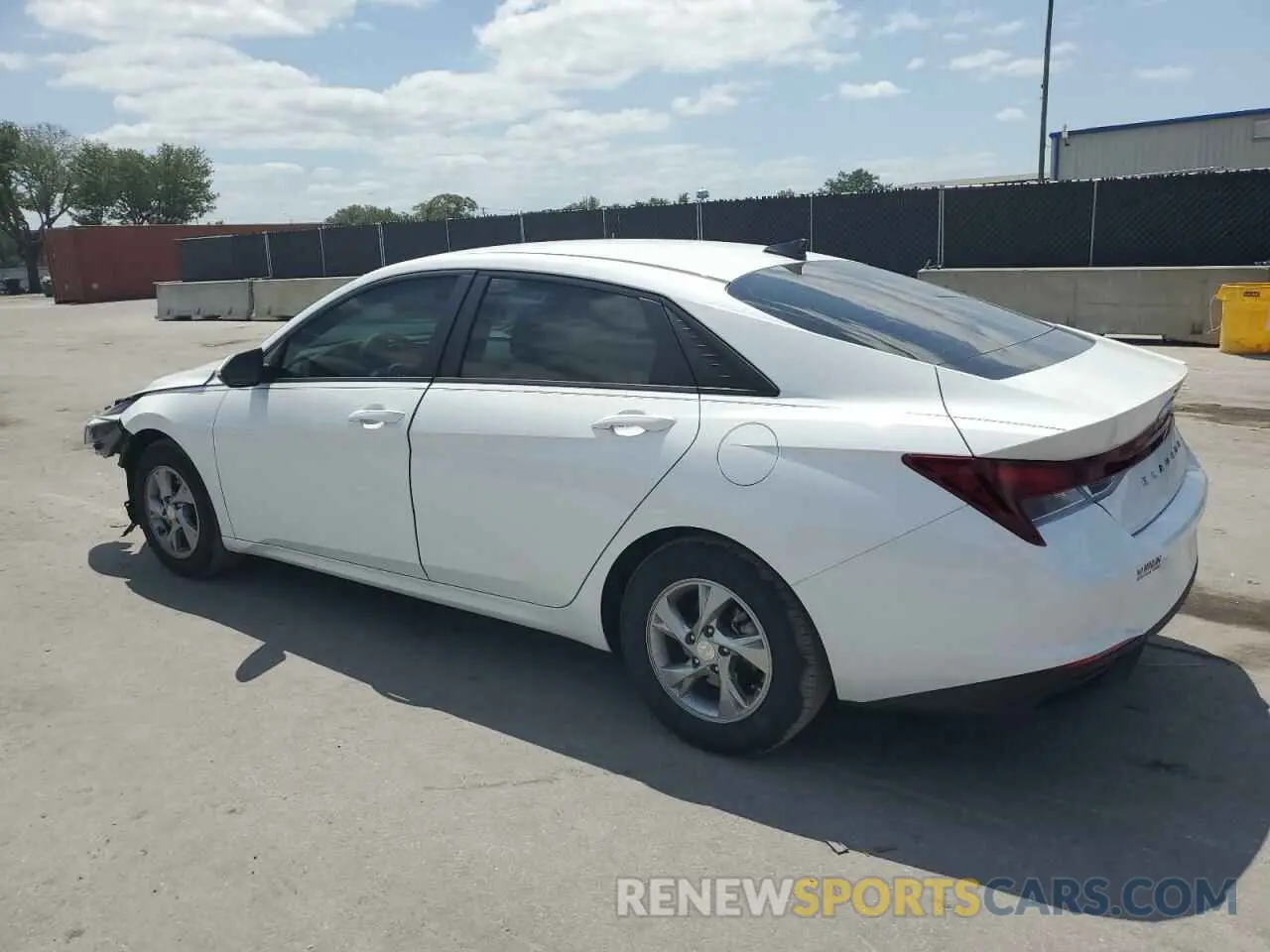 2 Photograph of a damaged car 5NPLL4AGXNH084085 HYUNDAI ELANTRA 2022