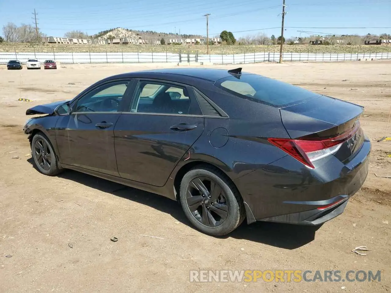 2 Photograph of a damaged car 5NPLM4AG0NH055143 HYUNDAI ELANTRA 2022