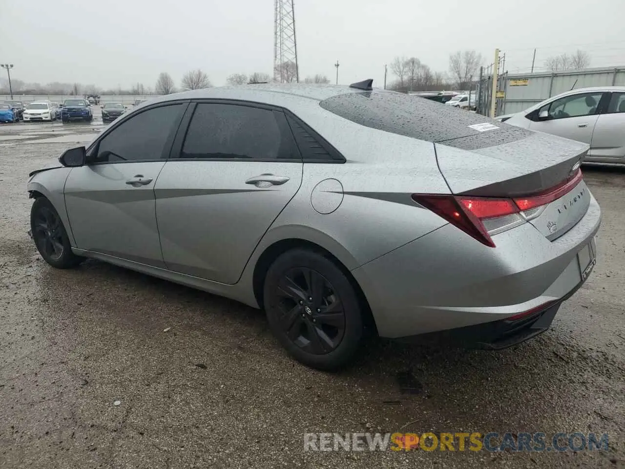 2 Photograph of a damaged car 5NPLM4AG1NH081248 HYUNDAI ELANTRA 2022