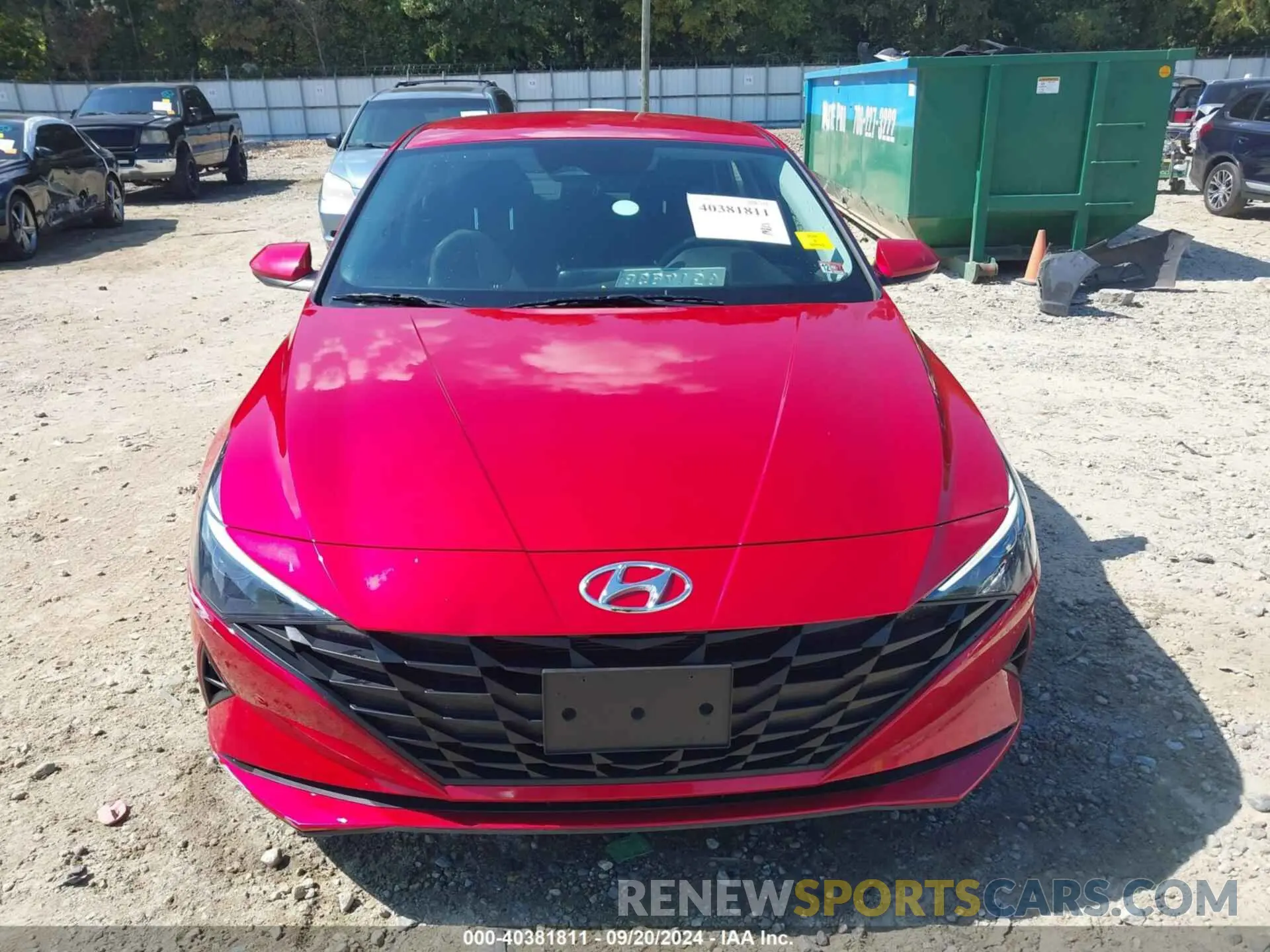 13 Photograph of a damaged car 5NPLM4AG2NH074714 HYUNDAI ELANTRA 2022