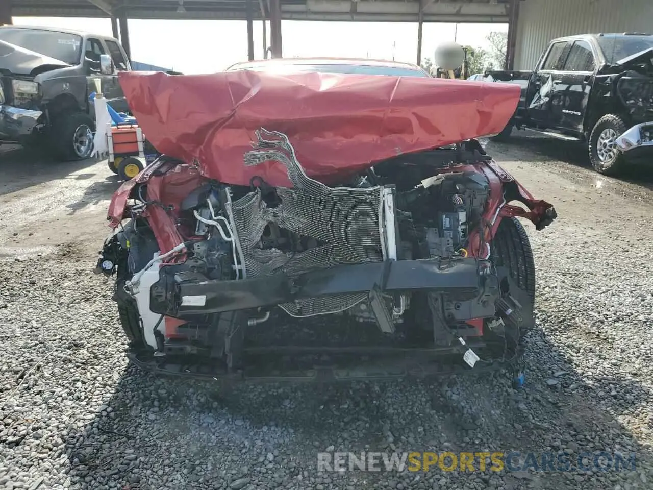 5 Photograph of a damaged car 5NPLM4AG3NH070249 HYUNDAI ELANTRA 2022
