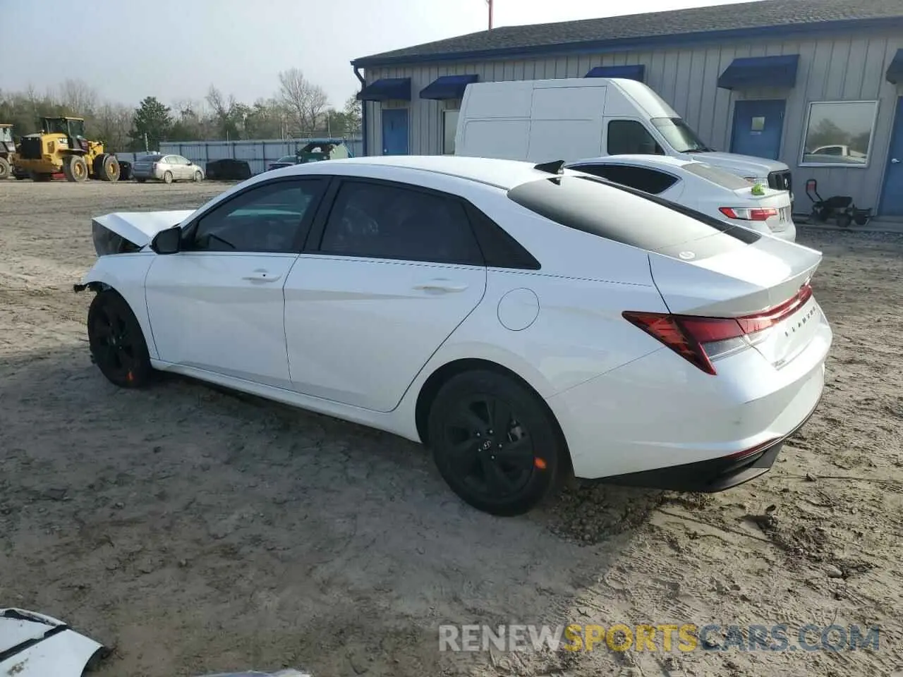 2 Photograph of a damaged car 5NPLM4AG3NH074804 HYUNDAI ELANTRA 2022