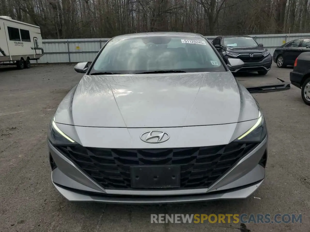 5 Photograph of a damaged car 5NPLM4AG3NH078755 HYUNDAI ELANTRA 2022