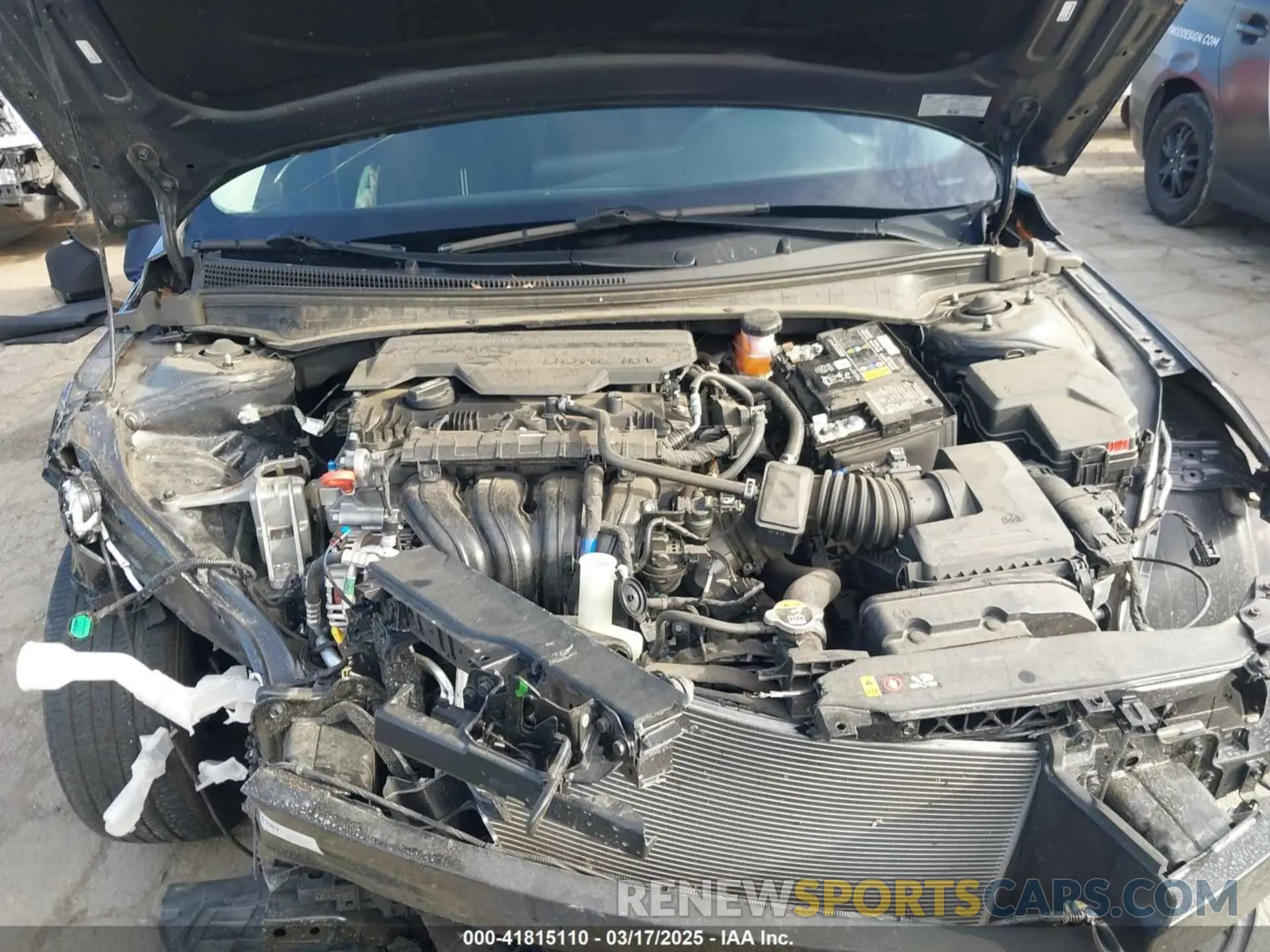 10 Photograph of a damaged car 5NPLM4AG4NH071278 HYUNDAI ELANTRA 2022