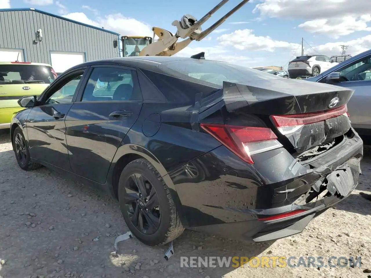 2 Photograph of a damaged car 5NPLM4AG5NH082810 HYUNDAI ELANTRA 2022