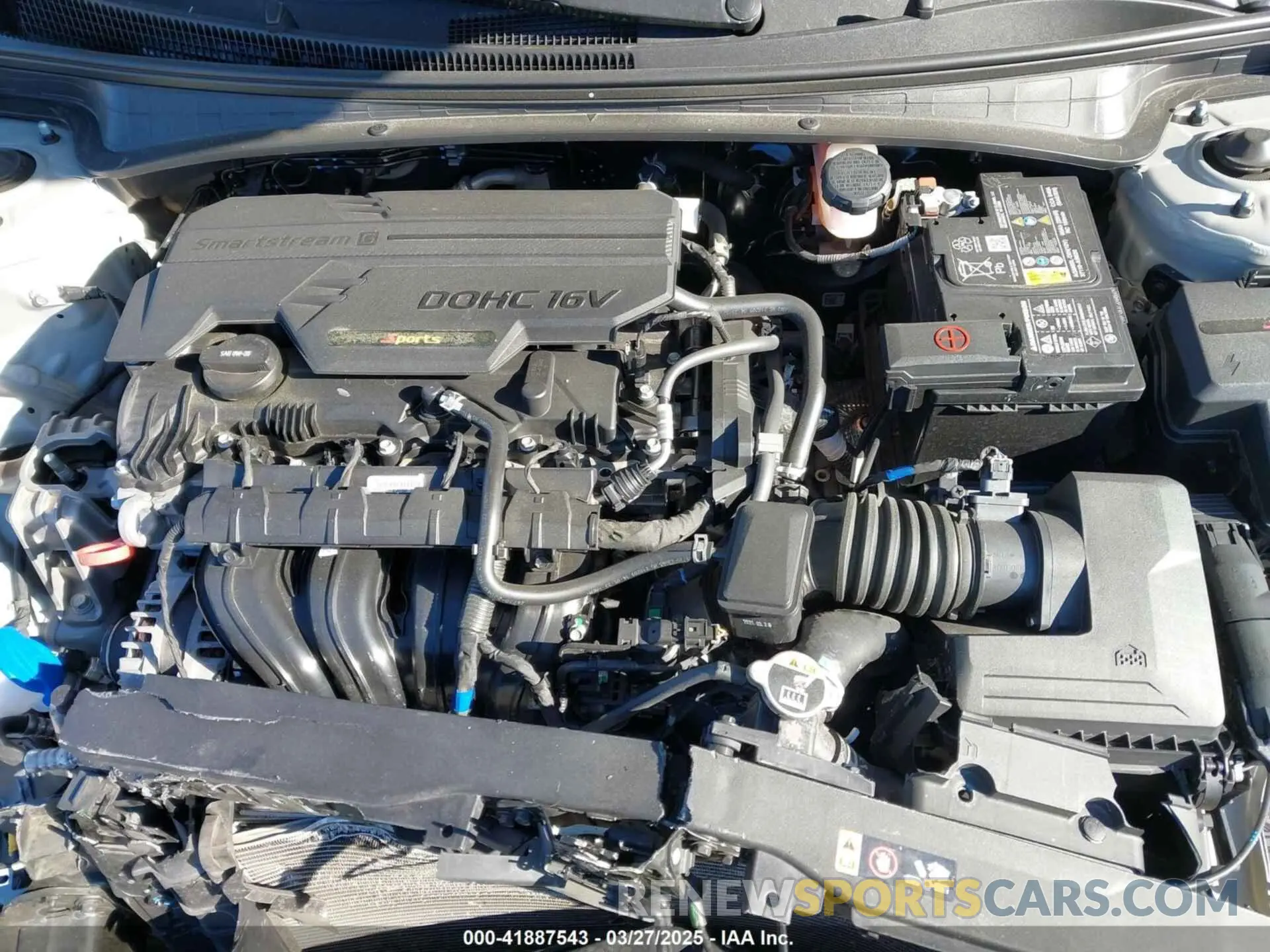 10 Photograph of a damaged car 5NPLM4AG6NH064297 HYUNDAI ELANTRA 2022