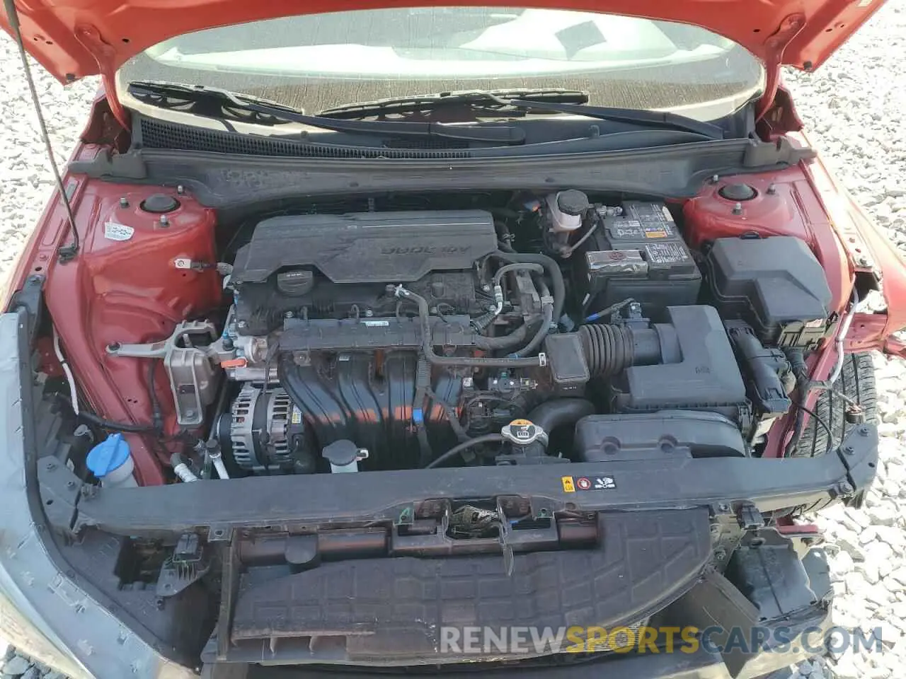 11 Photograph of a damaged car 5NPLM4AG6NH079026 HYUNDAI ELANTRA 2022