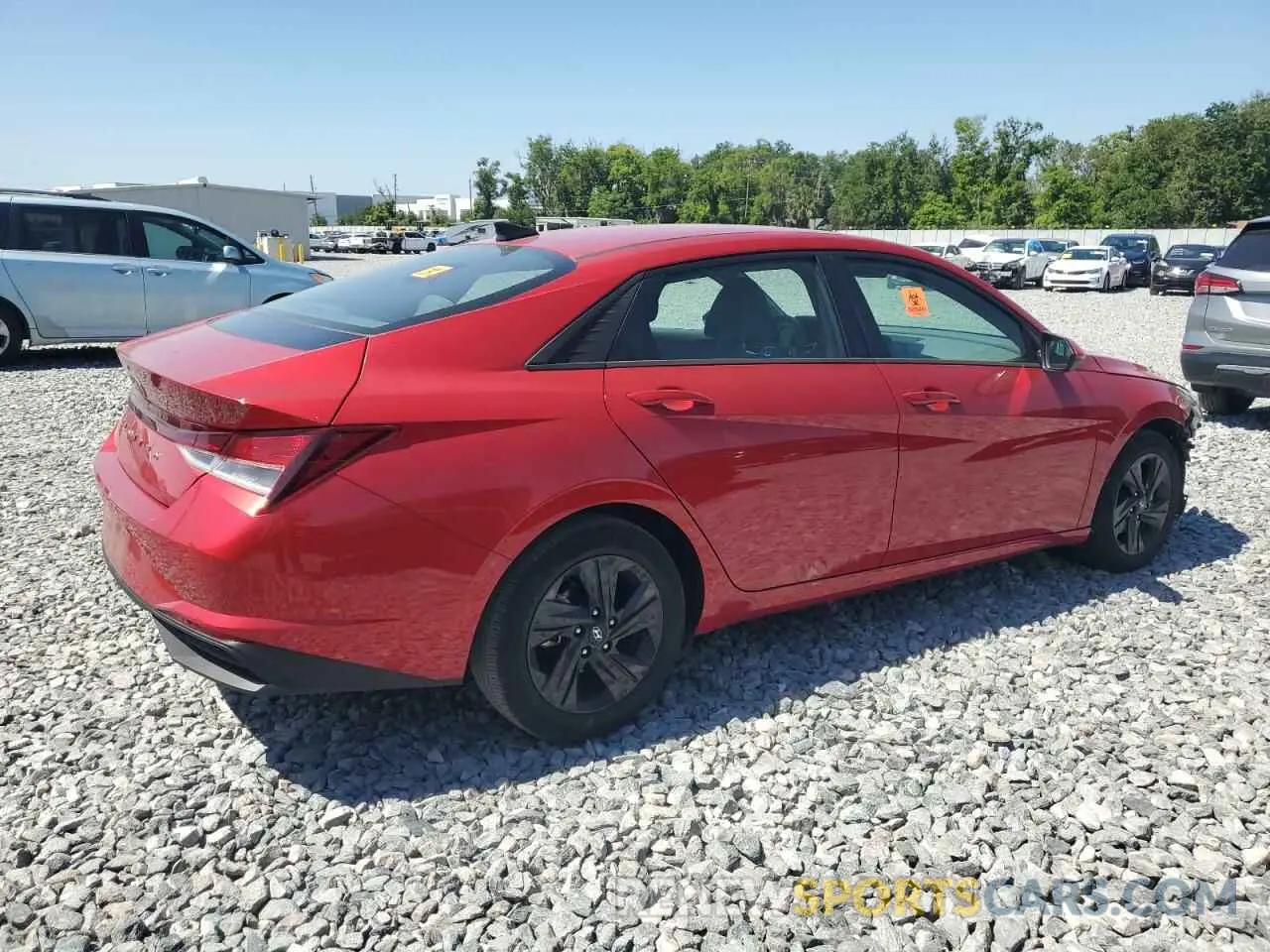 3 Photograph of a damaged car 5NPLM4AG6NH079026 HYUNDAI ELANTRA 2022