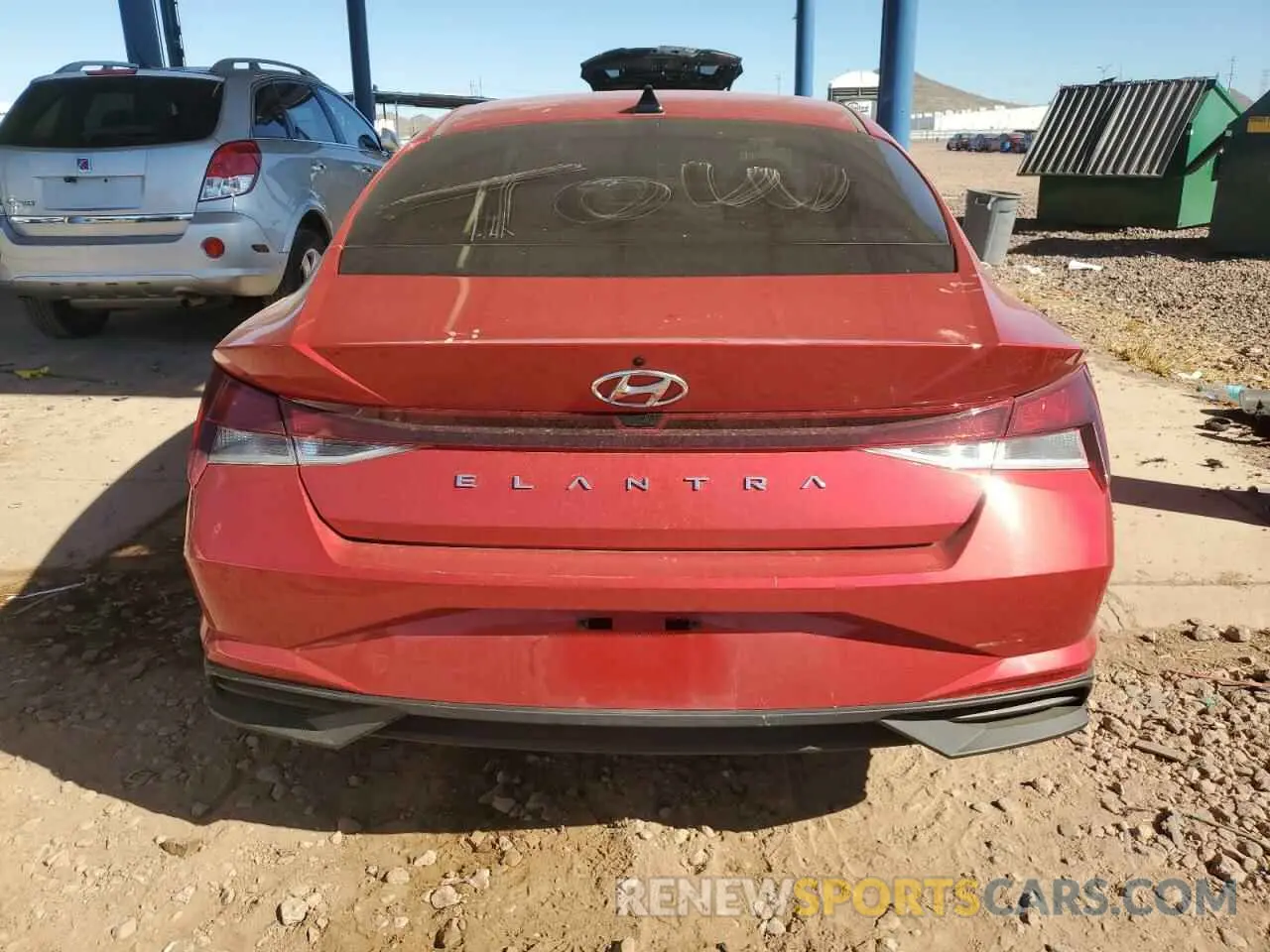 6 Photograph of a damaged car 5NPLM4AG6NH081102 HYUNDAI ELANTRA 2022