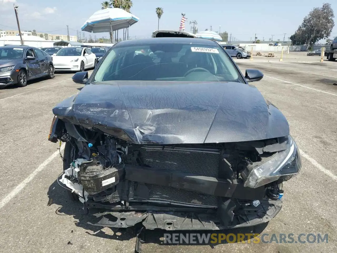 5 Photograph of a damaged car 5NPLM4AG8NH078072 HYUNDAI ELANTRA 2022