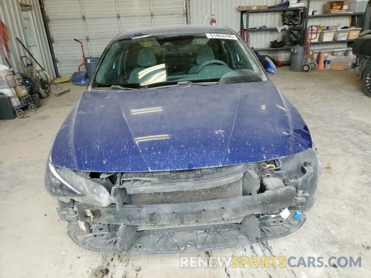5 Photograph of a damaged car 5NPLM4AG8NH086088 HYUNDAI ELANTRA 2022