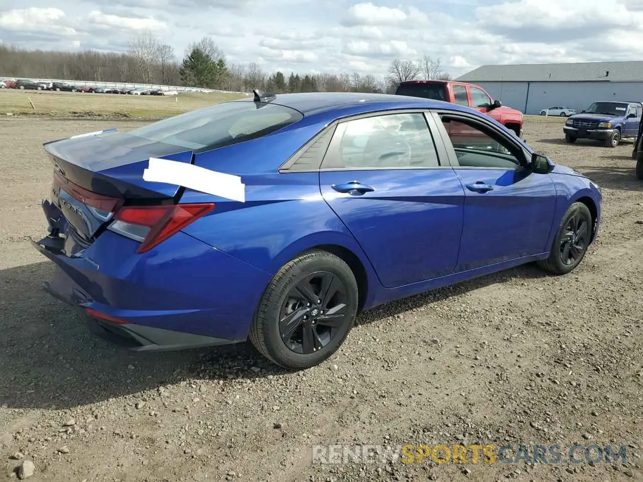 3 Photograph of a damaged car 5NPLM4AG9NH068764 HYUNDAI ELANTRA 2022