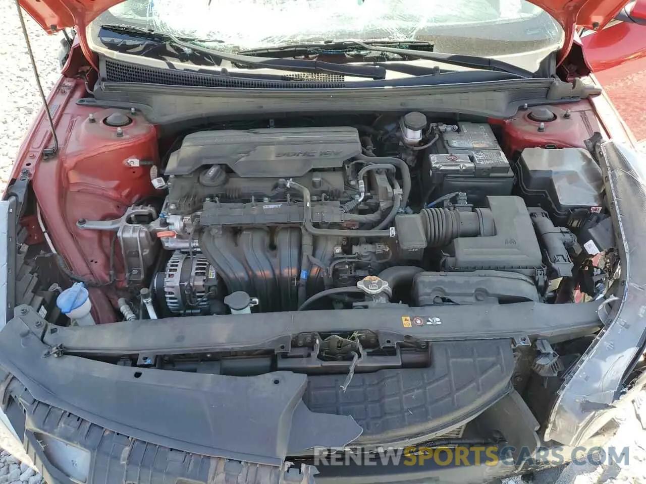 12 Photograph of a damaged car 5NPLN4AG1NH058369 HYUNDAI ELANTRA 2022