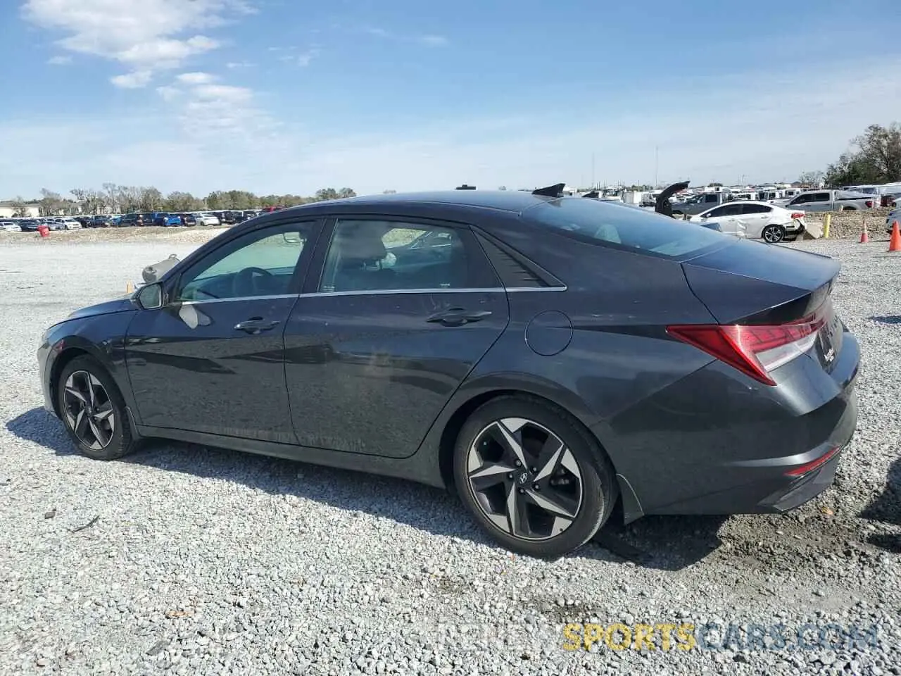 2 Photograph of a damaged car 5NPLN4AG4NH058950 HYUNDAI ELANTRA 2022