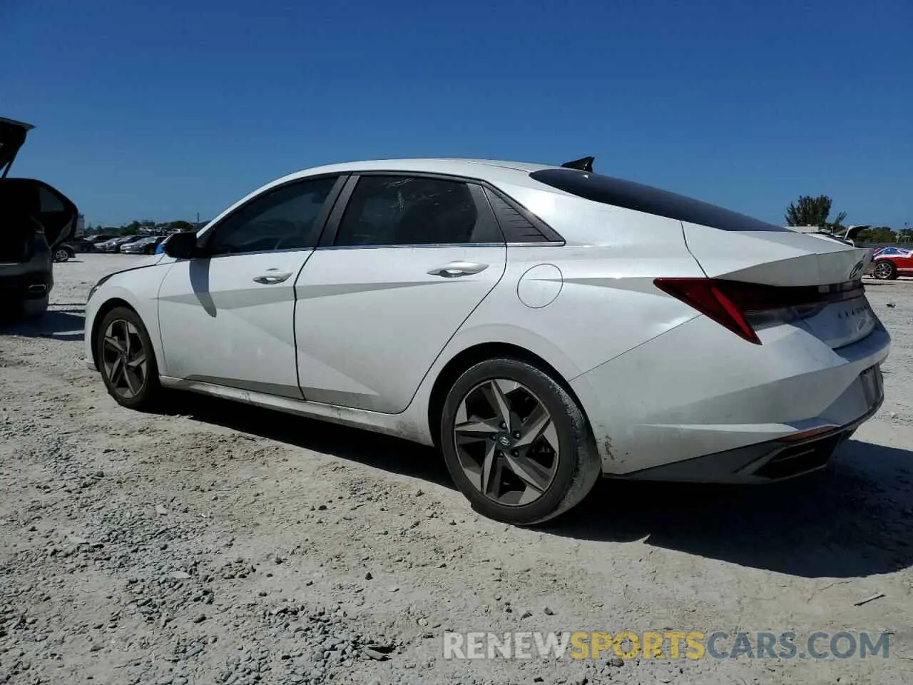 2 Photograph of a damaged car 5NPLN4AG7NH083762 HYUNDAI ELANTRA 2022