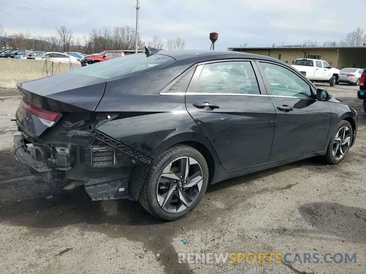 3 Photograph of a damaged car 5NPLN4AG8NH059132 HYUNDAI ELANTRA 2022