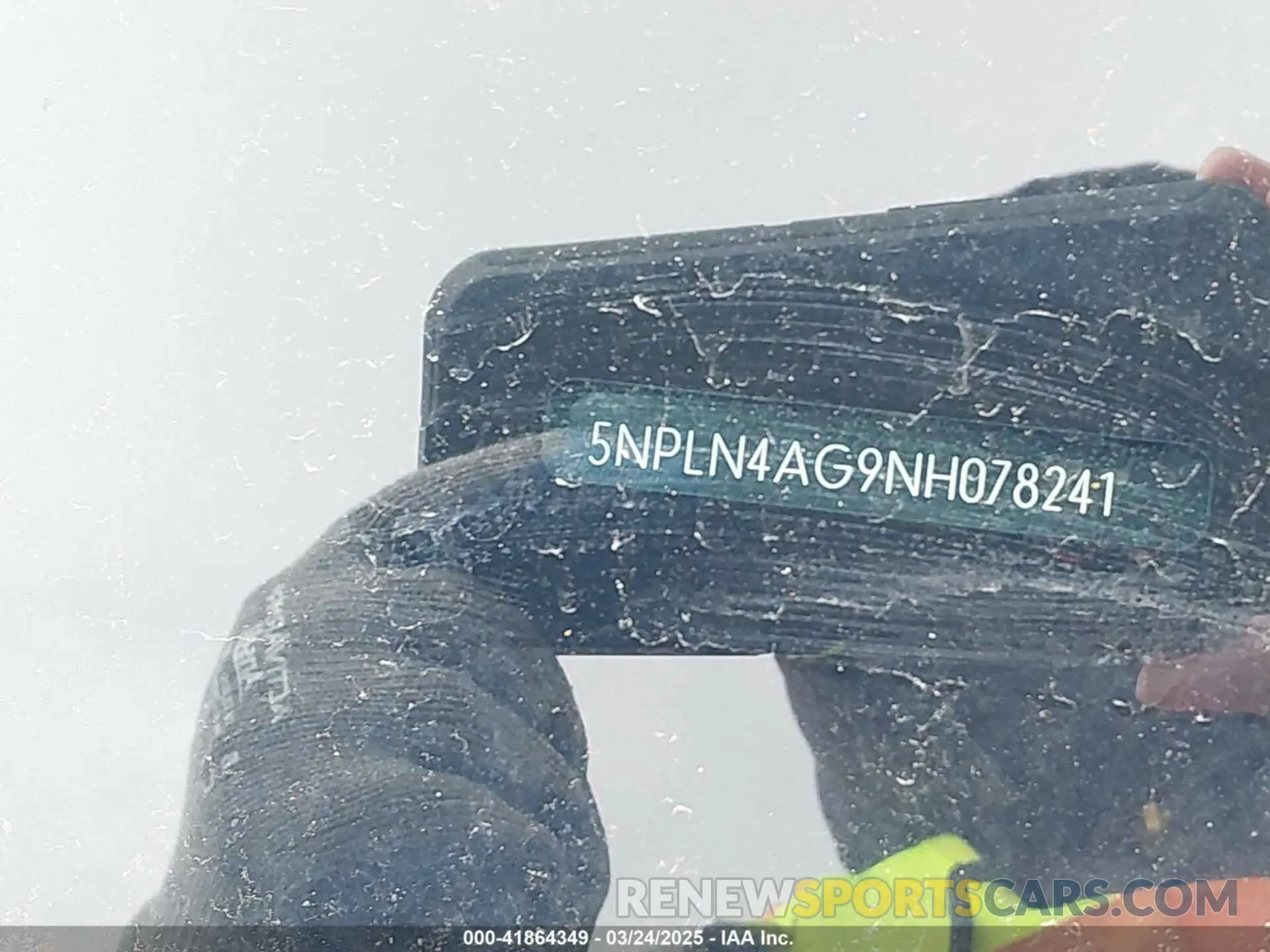 9 Photograph of a damaged car 5NPLN4AG9NH078241 HYUNDAI ELANTRA 2022