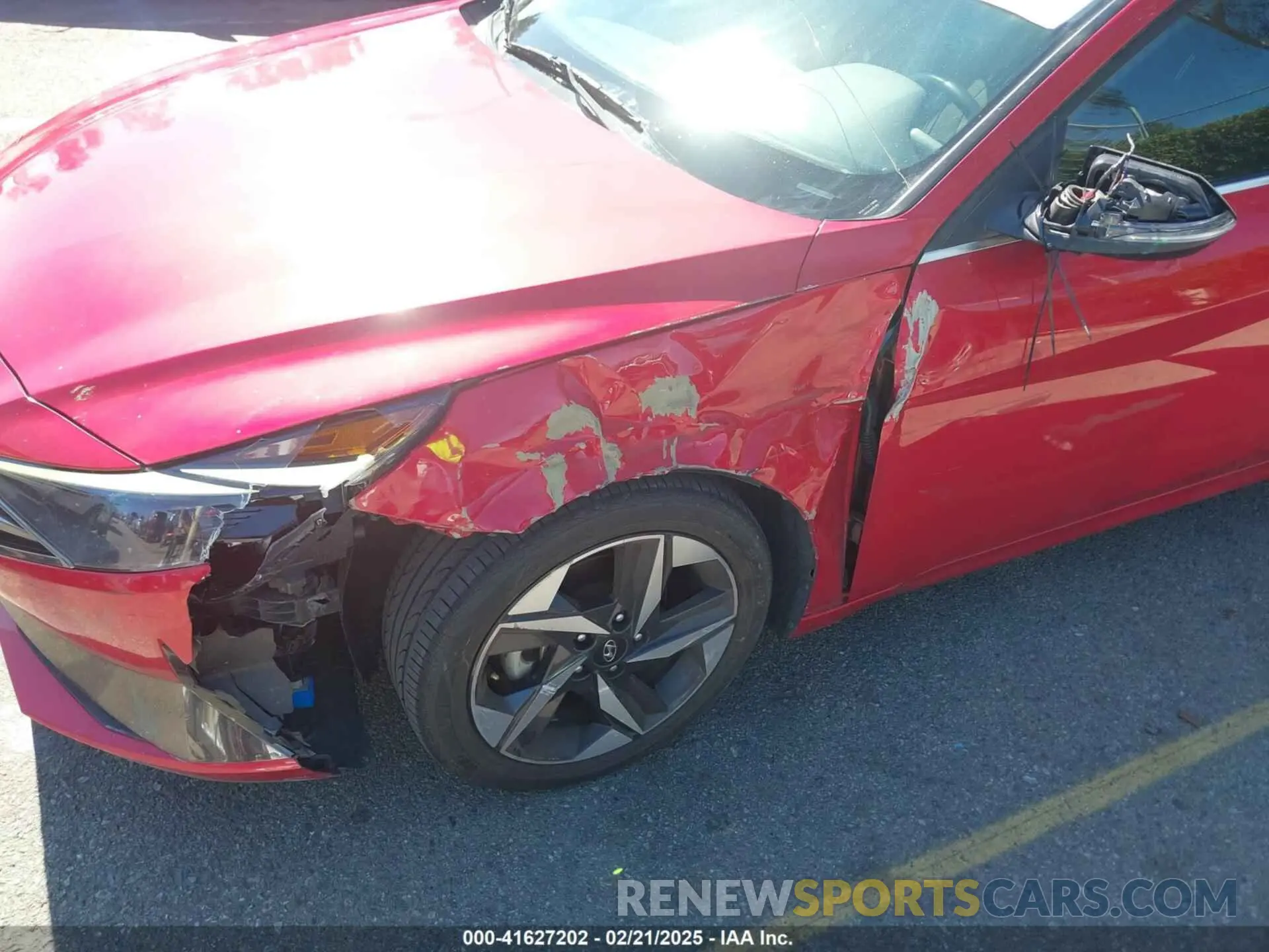 6 Photograph of a damaged car 5NPLN4AG9NH082970 HYUNDAI ELANTRA 2022
