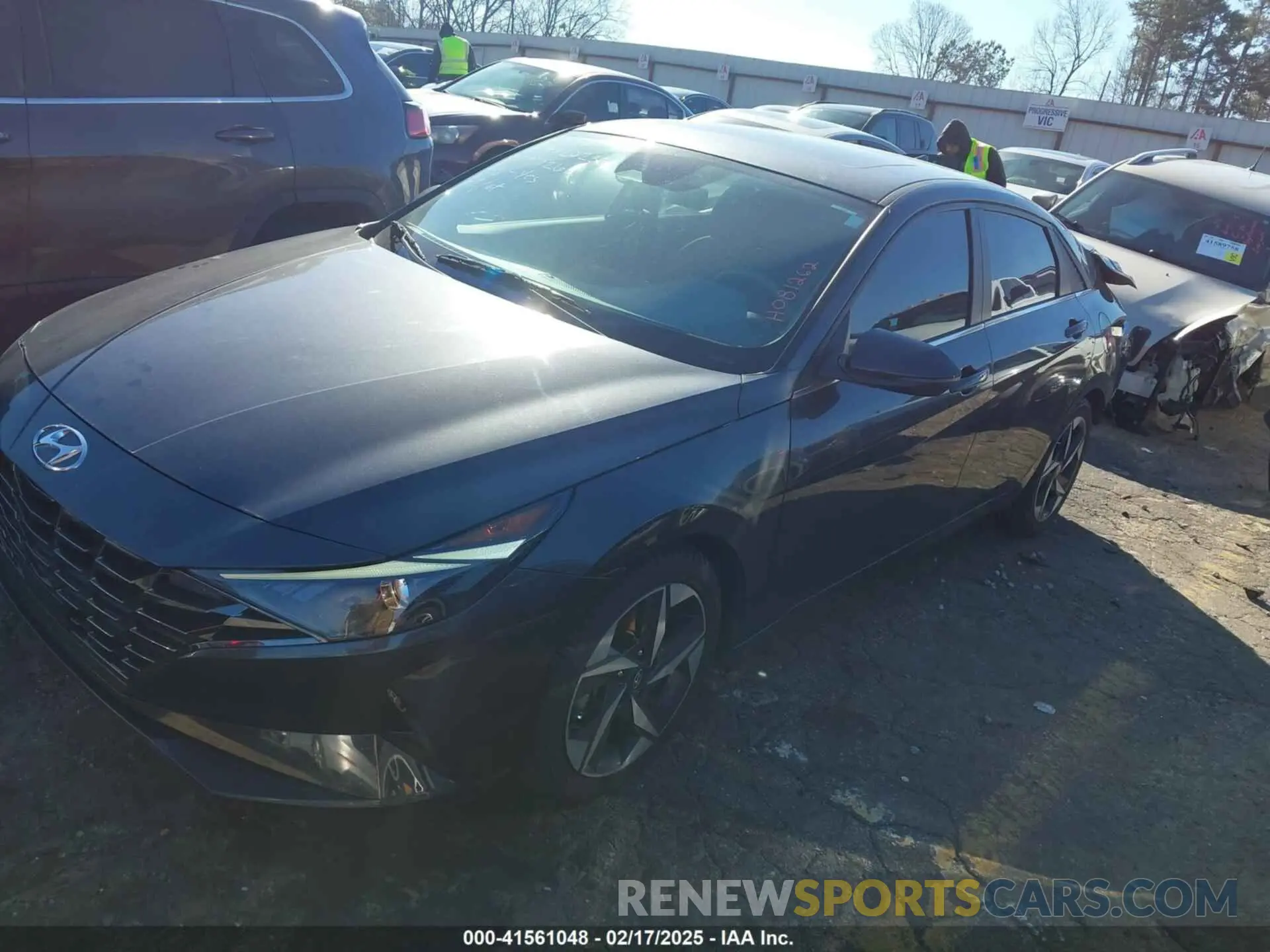 2 Photograph of a damaged car 5NPLN4AGXNH081262 HYUNDAI ELANTRA 2022