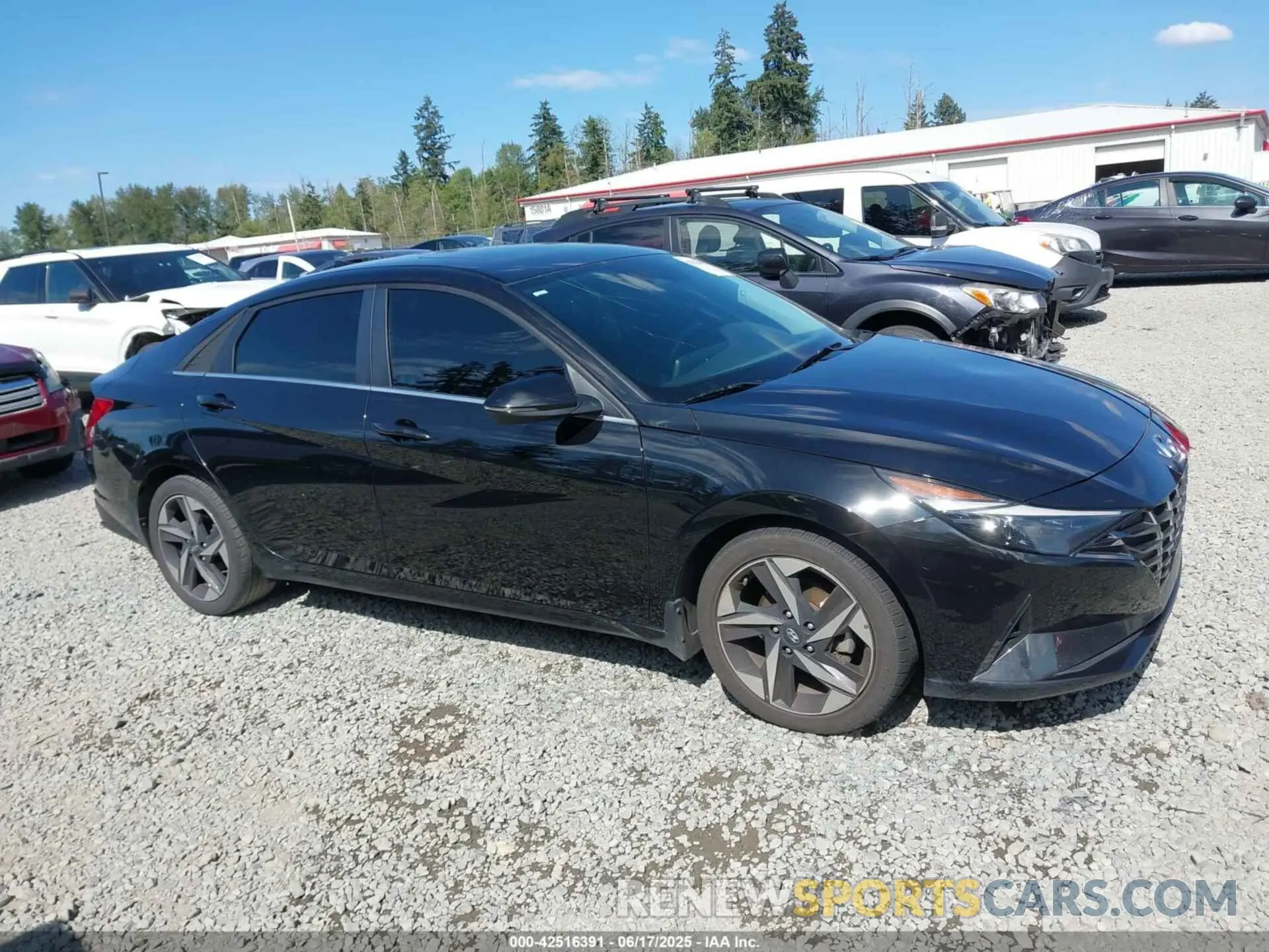 13 Photograph of a damaged car 5NPLP4AG1NH066160 HYUNDAI ELANTRA 2022