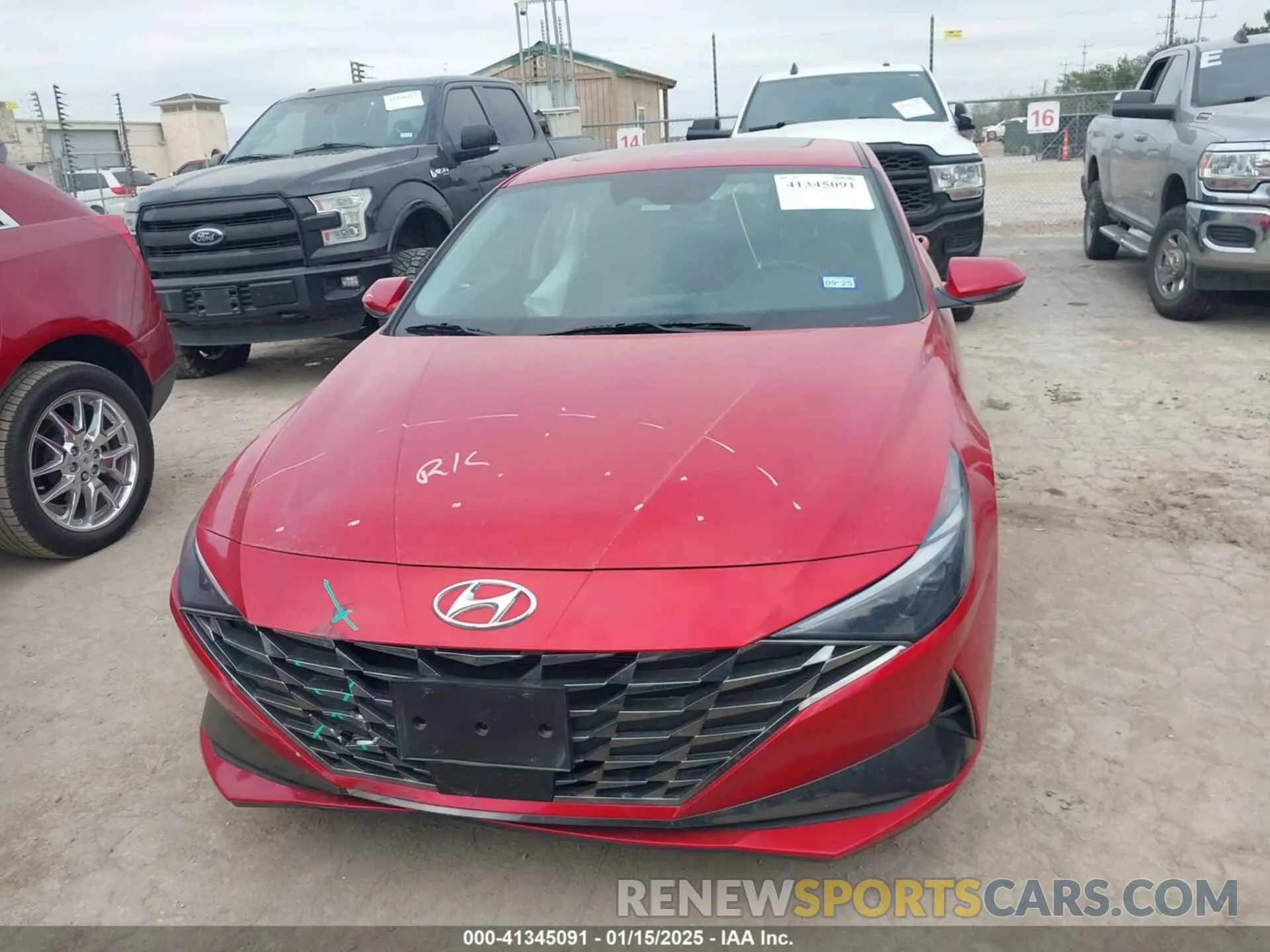 12 Photograph of a damaged car 5NPLP4AG7NH076157 HYUNDAI ELANTRA 2022