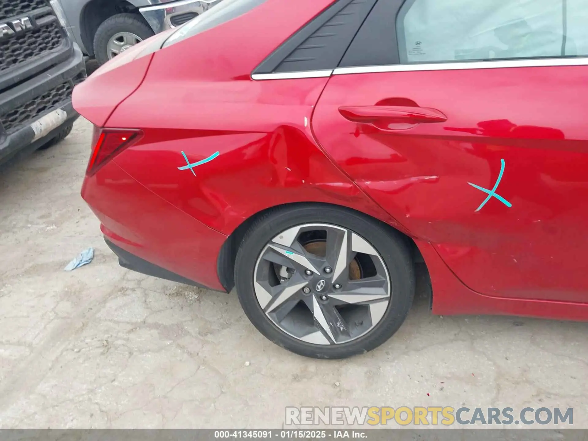 6 Photograph of a damaged car 5NPLP4AG7NH076157 HYUNDAI ELANTRA 2022