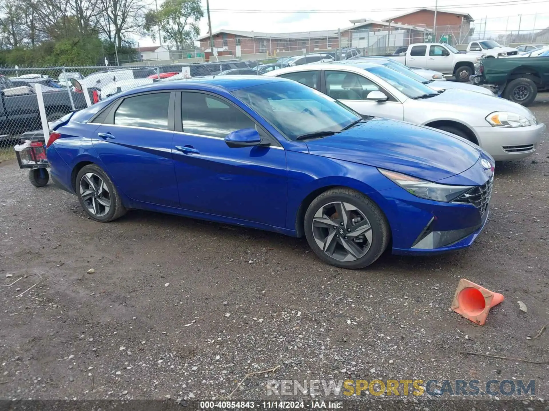 13 Photograph of a damaged car 5NPLP4AG8NH065295 HYUNDAI ELANTRA 2022