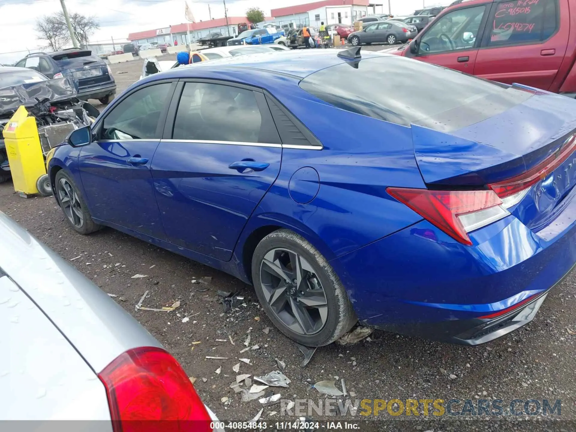 14 Photograph of a damaged car 5NPLP4AG8NH065295 HYUNDAI ELANTRA 2022