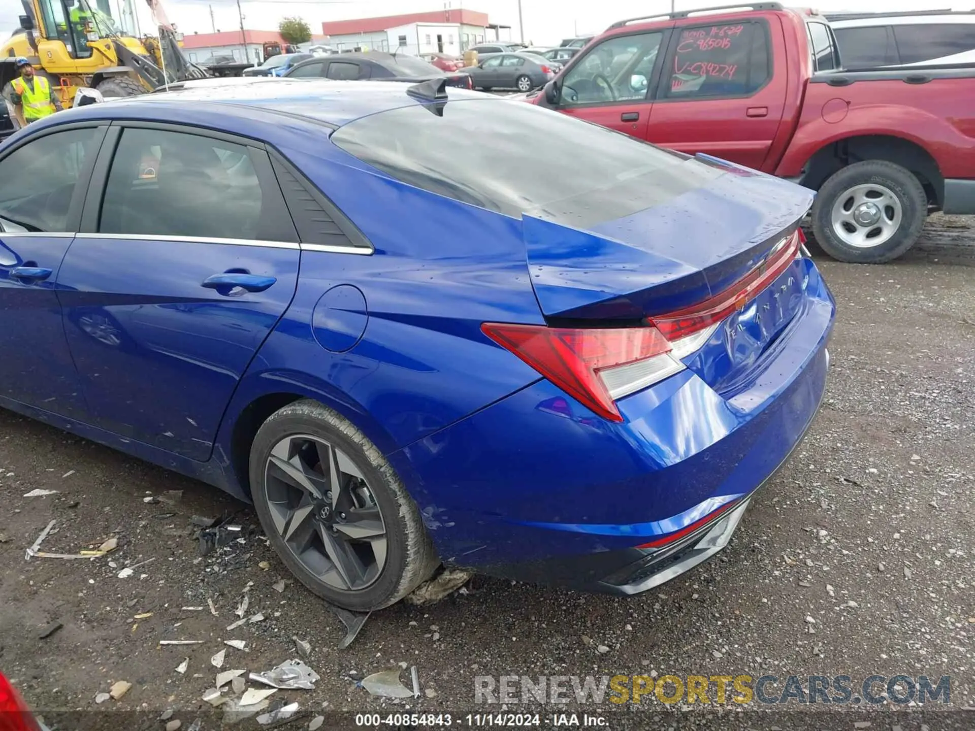 3 Photograph of a damaged car 5NPLP4AG8NH065295 HYUNDAI ELANTRA 2022