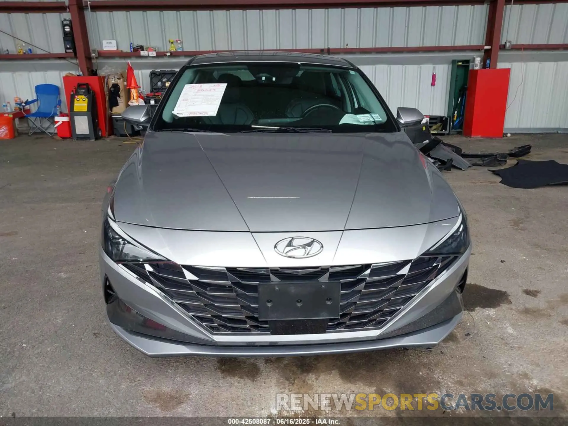 13 Photograph of a damaged car 5NPLP4AG8NH069931 HYUNDAI ELANTRA 2022