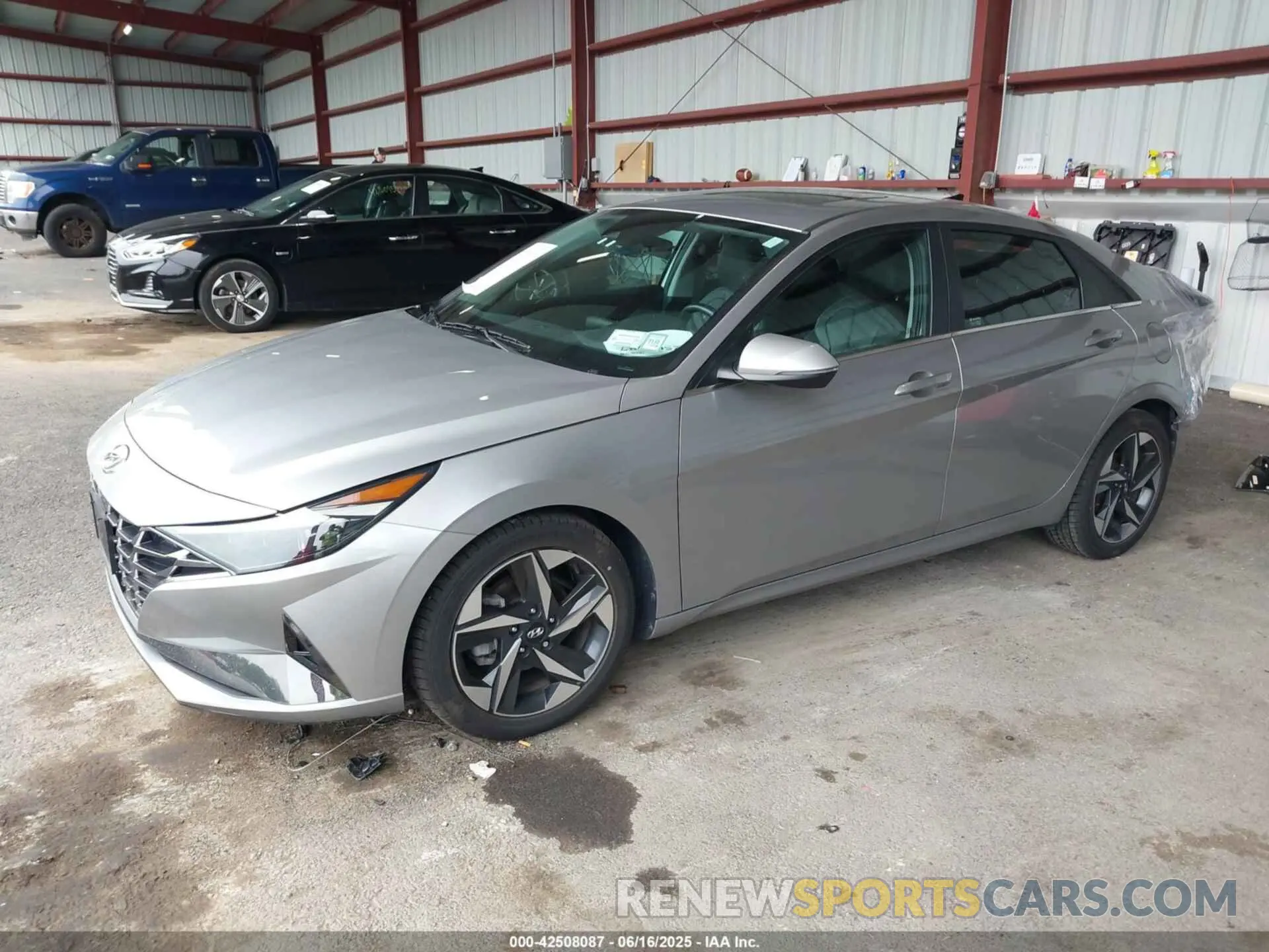 2 Photograph of a damaged car 5NPLP4AG8NH069931 HYUNDAI ELANTRA 2022