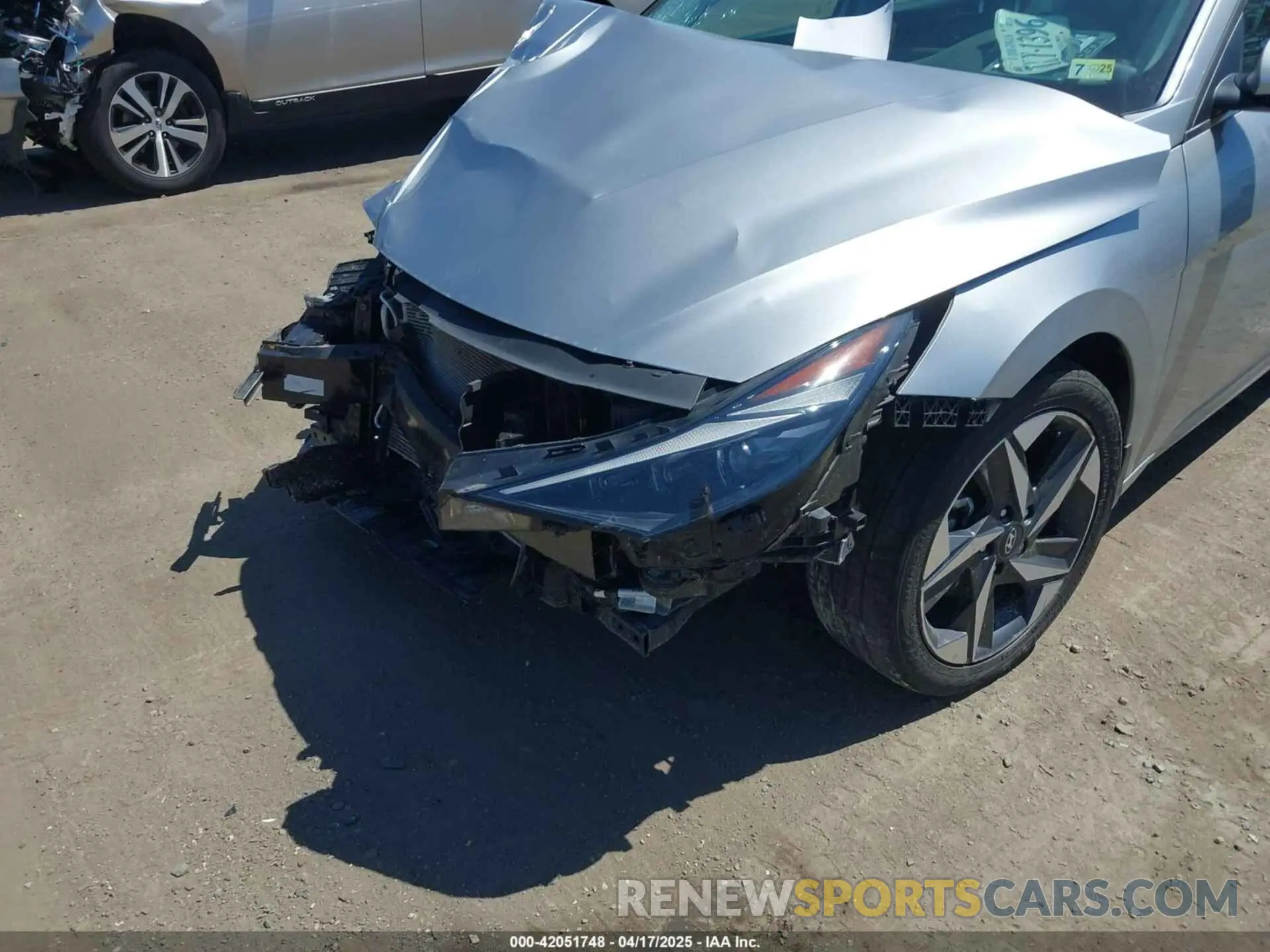 6 Photograph of a damaged car 5NPLP4AG8NH078032 HYUNDAI ELANTRA 2022