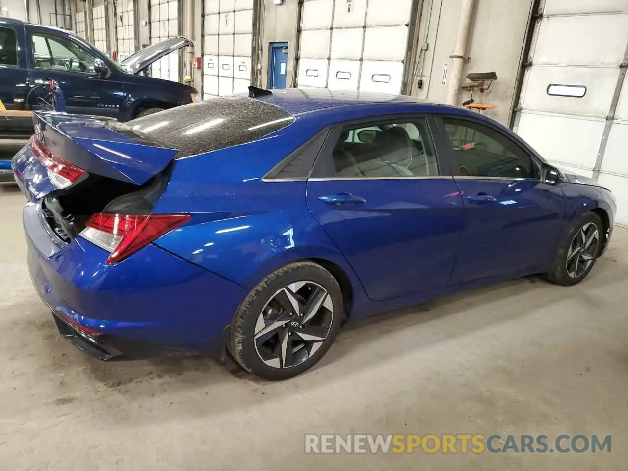 3 Photograph of a damaged car 5NPLP4AG9NH083840 HYUNDAI ELANTRA 2022