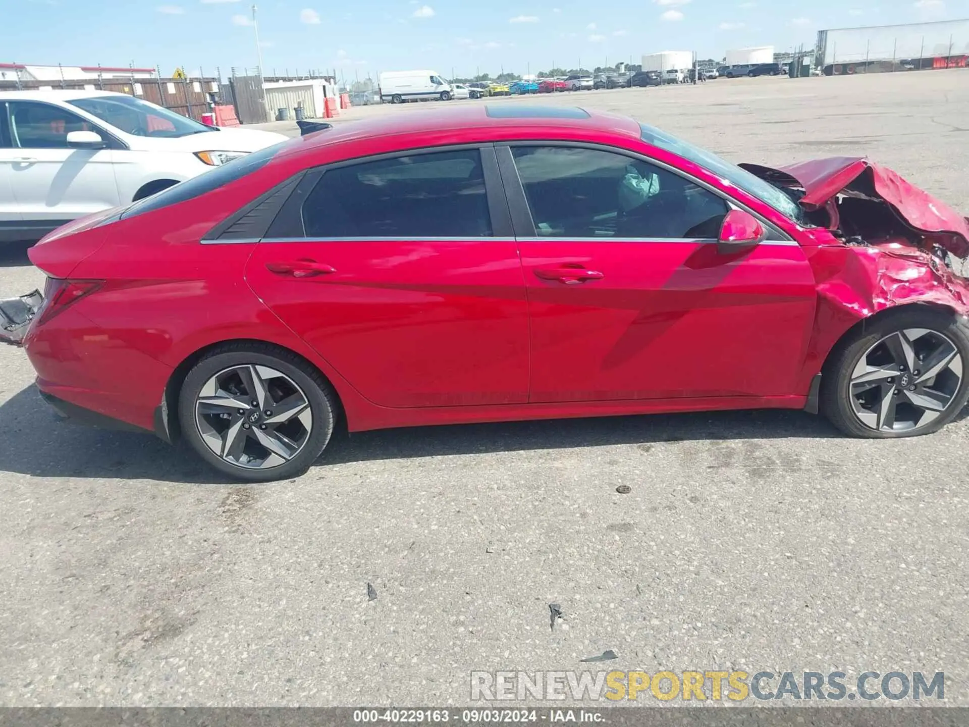 14 Photograph of a damaged car 5NPLP4AGXNH067579 HYUNDAI ELANTRA 2022