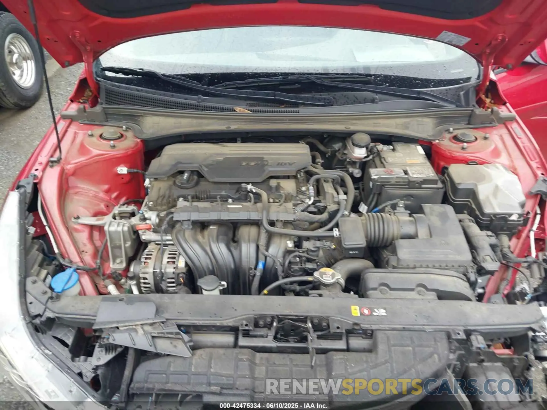 10 Photograph of a damaged car 5NPLS4AG0NH062485 HYUNDAI ELANTRA 2022