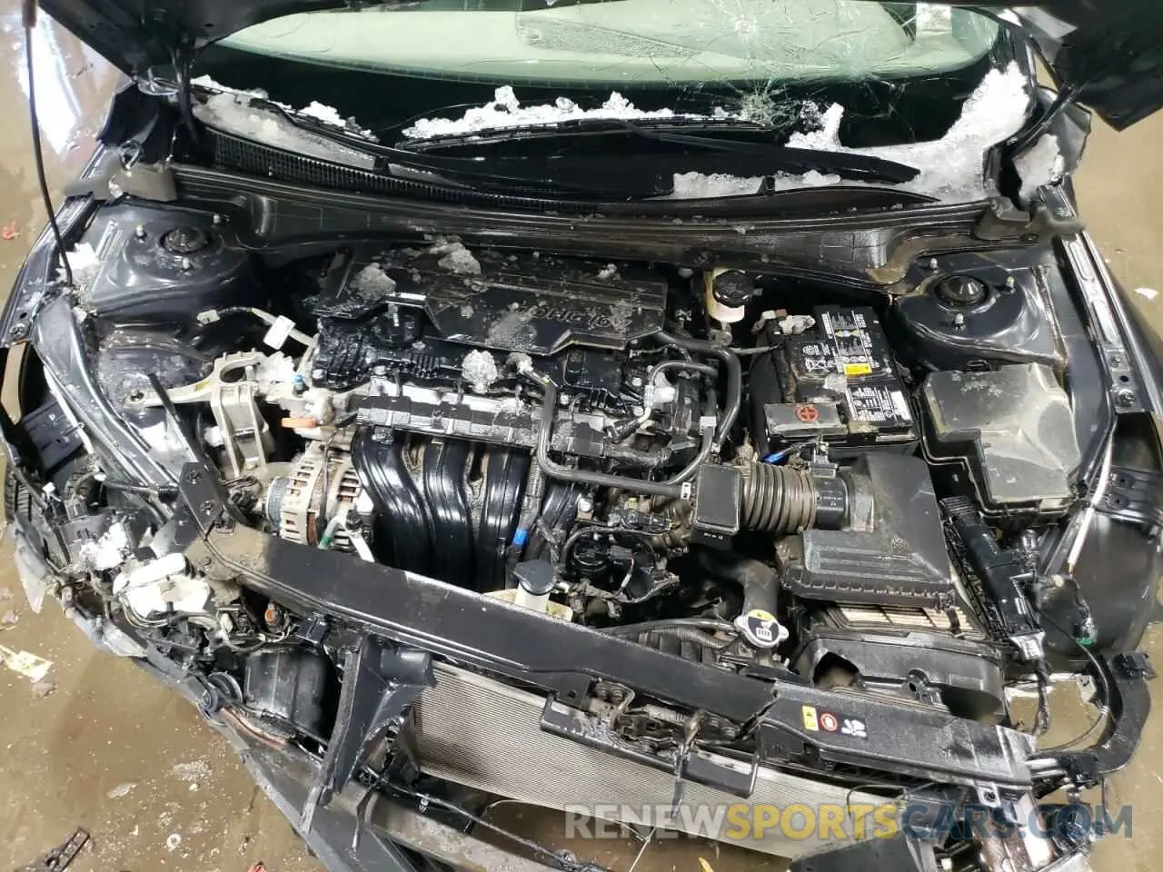 11 Photograph of a damaged car 5NPLS4AG1NH055223 HYUNDAI ELANTRA 2022