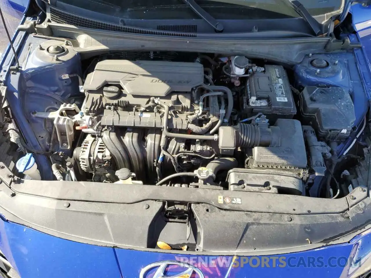 12 Photograph of a damaged car 5NPLS4AG2NH059944 HYUNDAI ELANTRA 2022