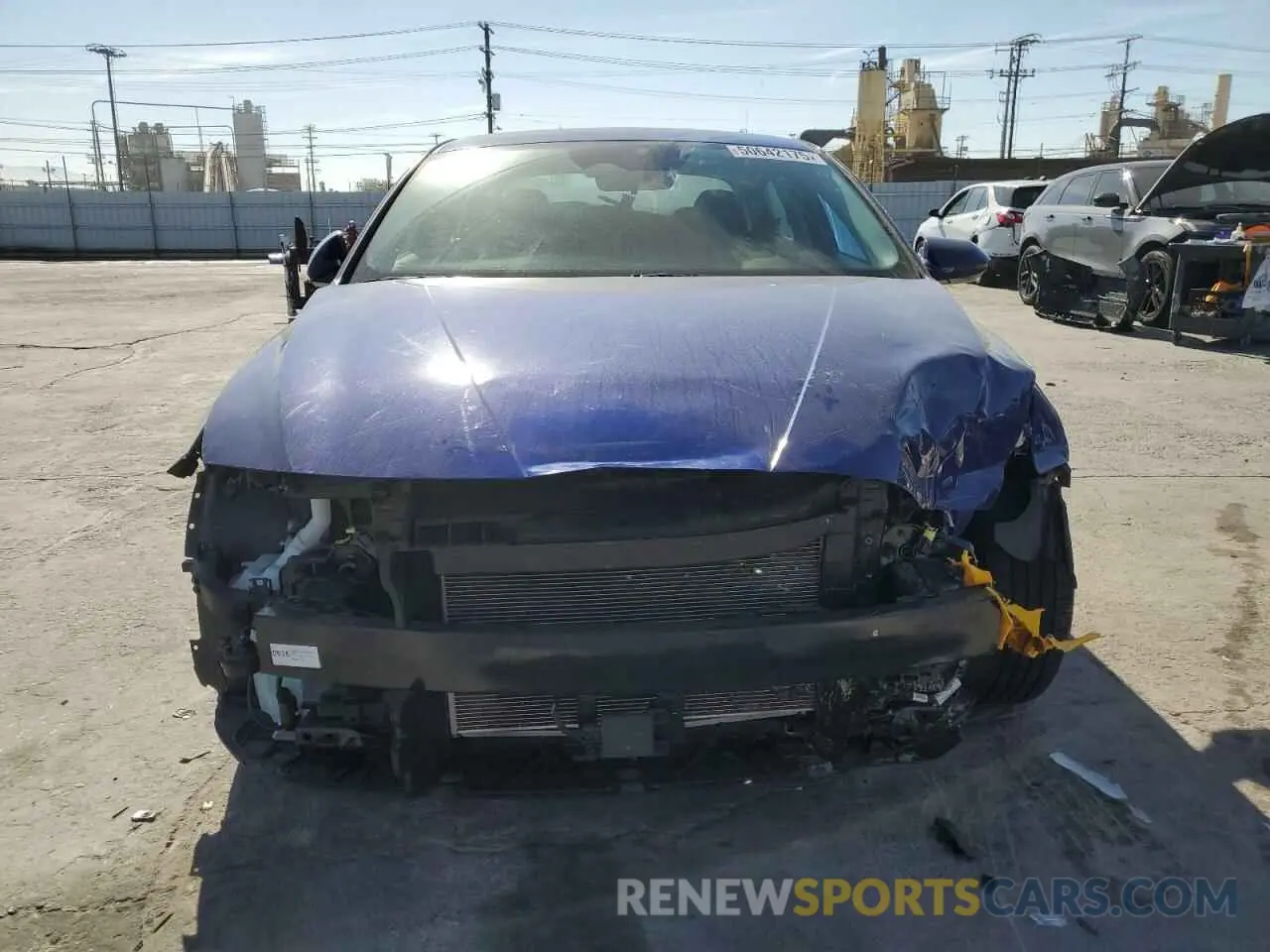 5 Photograph of a damaged car 5NPLS4AG2NH073133 HYUNDAI ELANTRA 2022