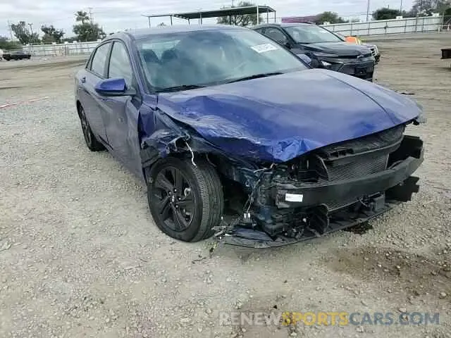 10 Photograph of a damaged car 5NPLS4AG3NH077465 HYUNDAI ELANTRA 2022