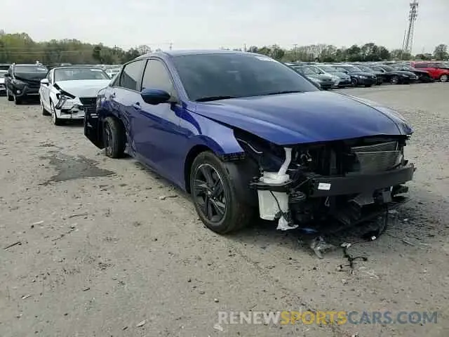 11 Photograph of a damaged car 5NPLS4AG5NH061252 HYUNDAI ELANTRA 2022