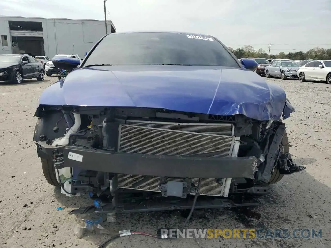 5 Photograph of a damaged car 5NPLS4AG5NH061252 HYUNDAI ELANTRA 2022